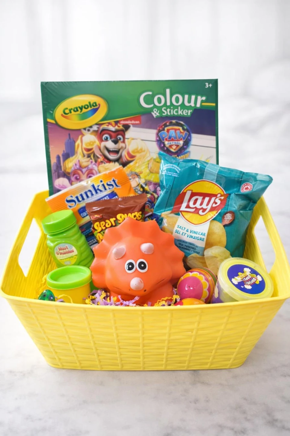 Kids' Gift Basket with Toys and Snacks - photo 3