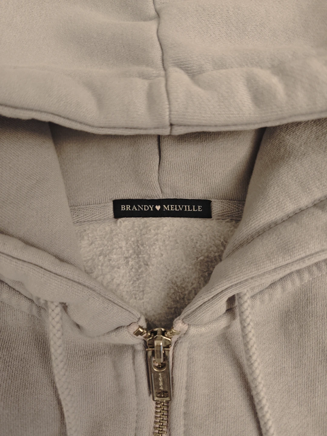 Brandy Melville Purple Zip-Up Hoodie - photo 2