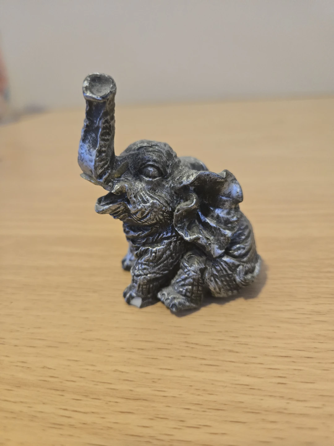 Small Ceramic Elephant Figurine
