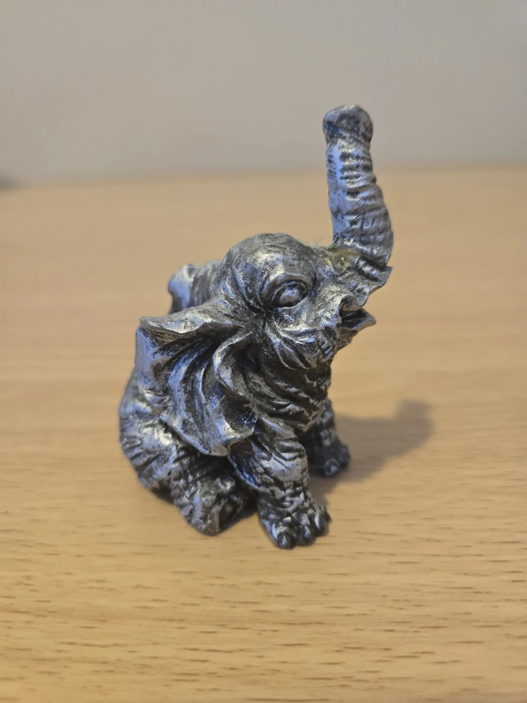 Small Ceramic Elephant Figurine - photo 2