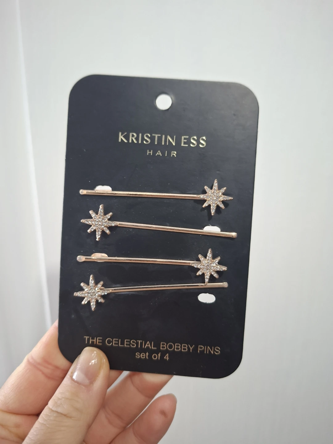Kristin Ess Hair Celestial Bobby Pins - Set of 4