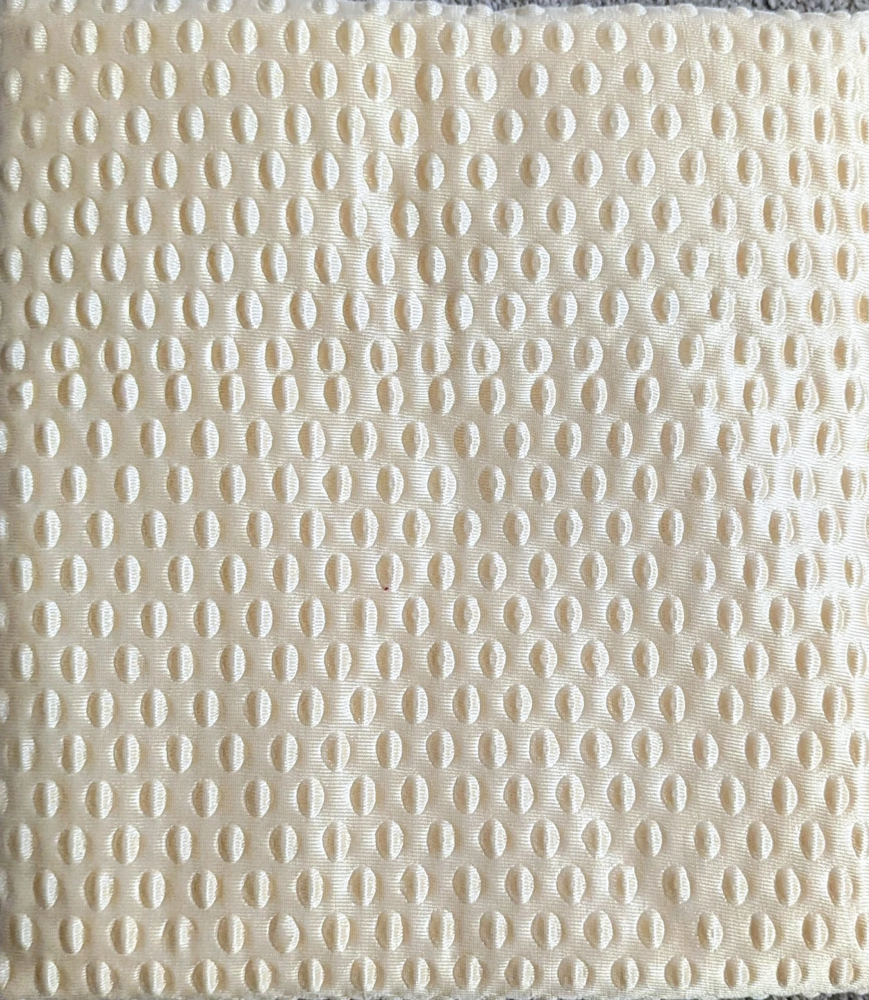 3 Cream Textured Curtain Panel - photo 2