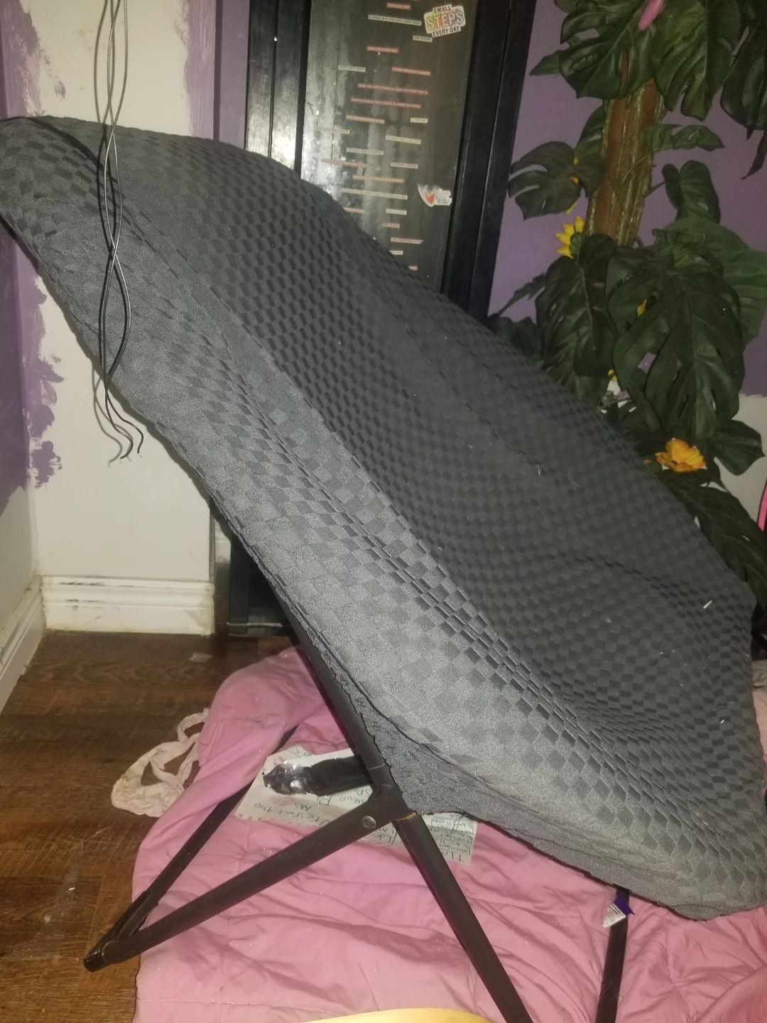 A comfy cushion chair