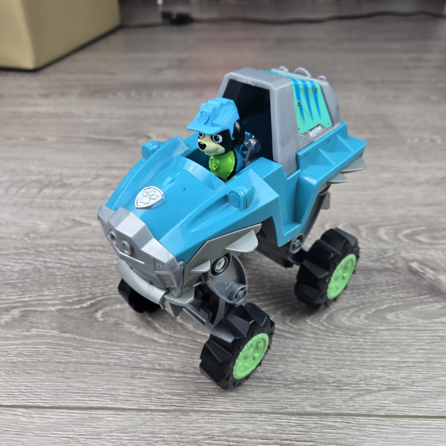 Rare paw patrol rex and vehicle
