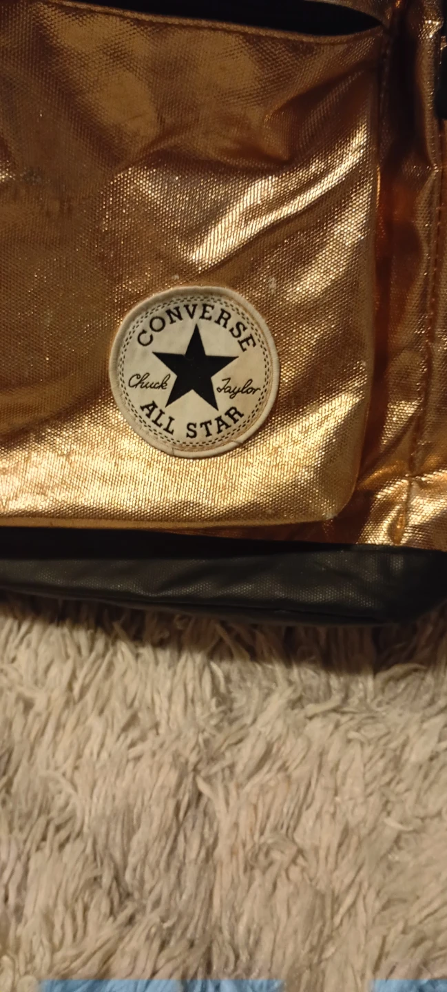 Converse All Star Gold Metallic Backpack - photo 2