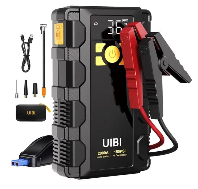 UIBI X5 Jump Starter with Air Compressor