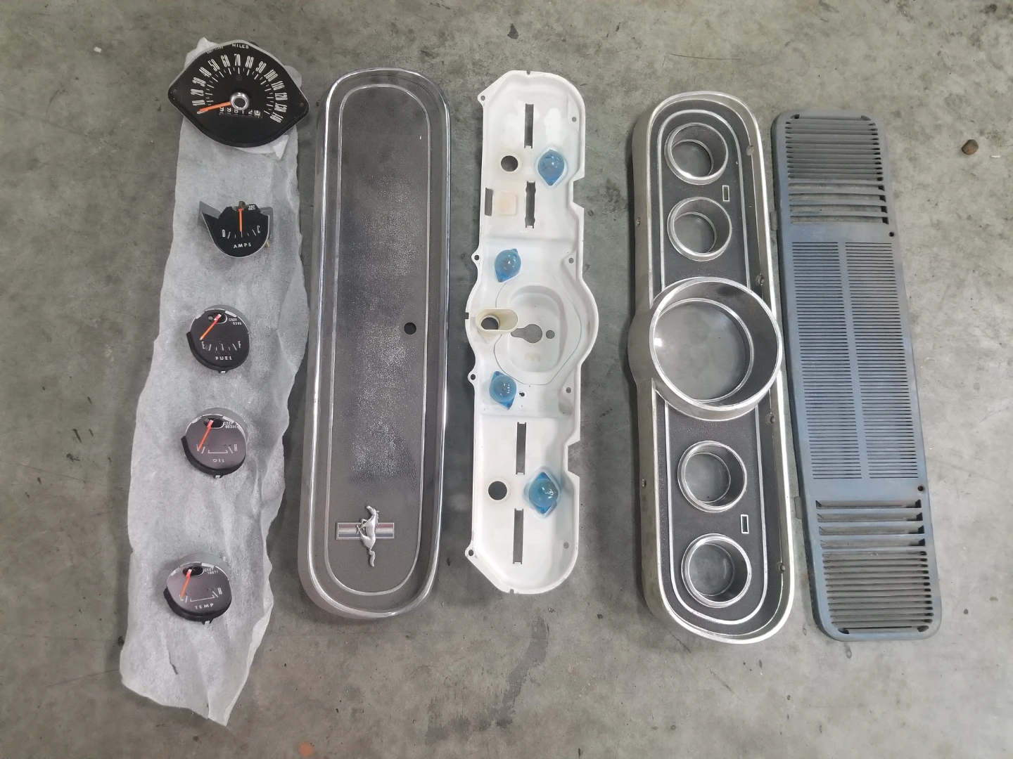 66 mustang parts