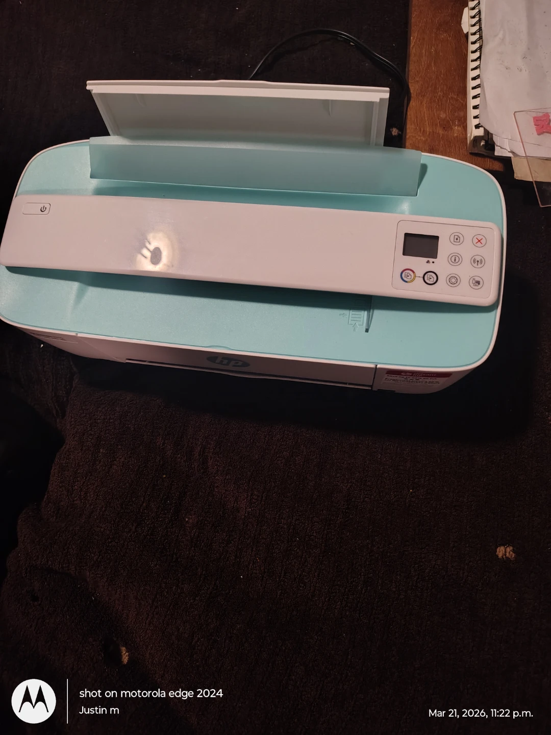 HP DeskJet 3755 All-in-One Printer - photo 2