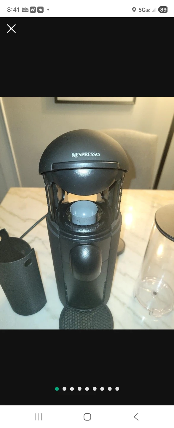Nespresso VertuoPlus Coffee and Espresso Machine