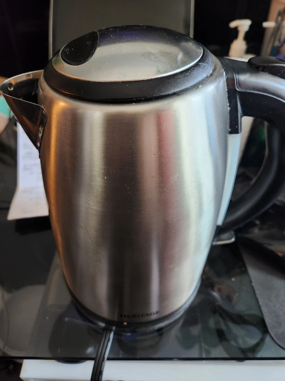 Heritage Stainless Steel Electric Kettle