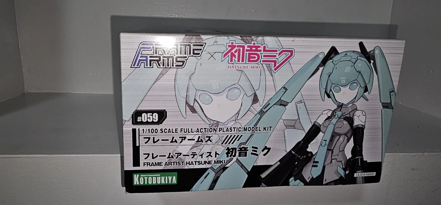 Kotobukiya Frame Arms Girl Hatsune Miku Plastic Model Kit #059 - photo 4