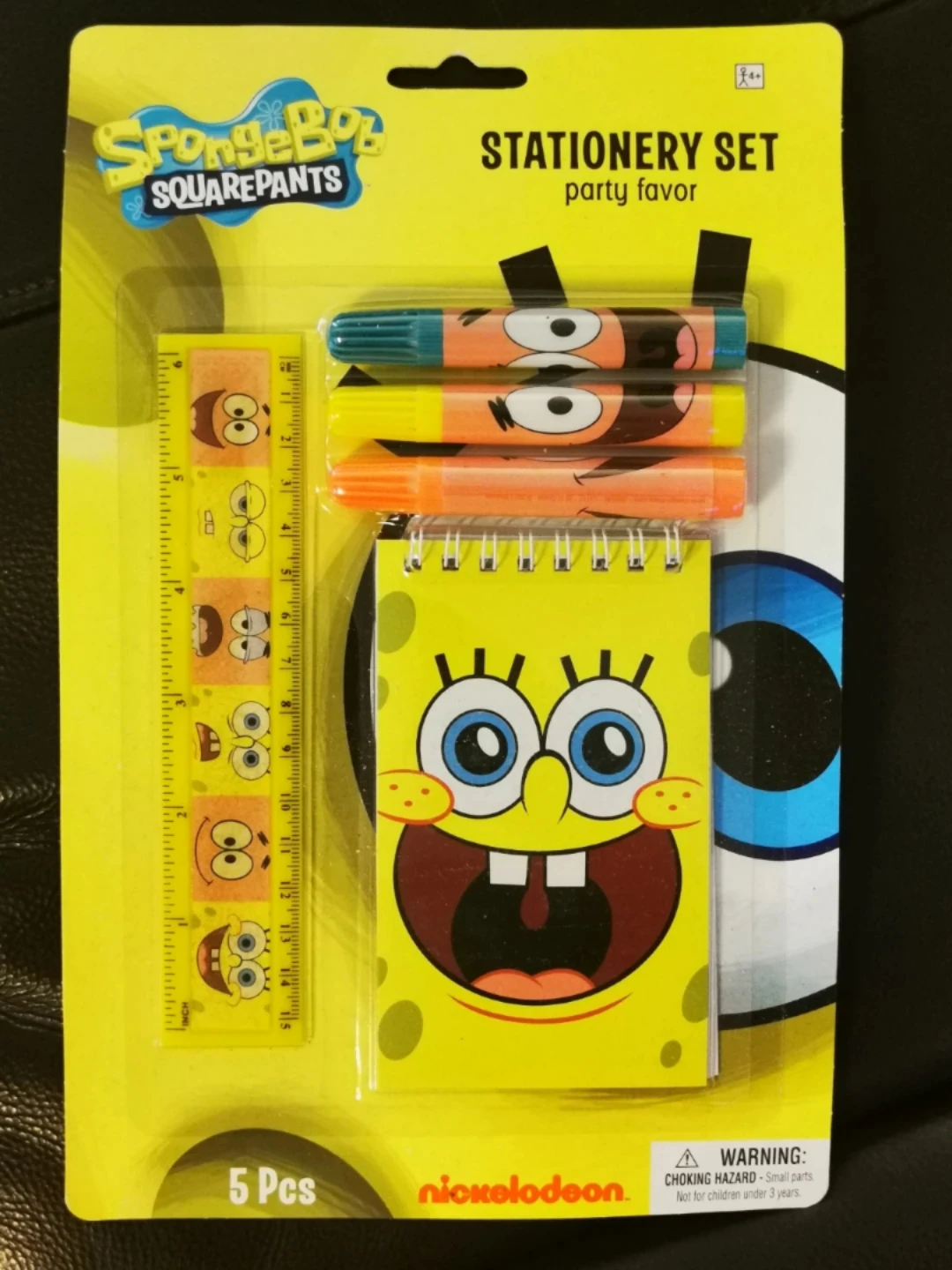 🥕SpongeBob SquarePants Stationery Set Party Favor
