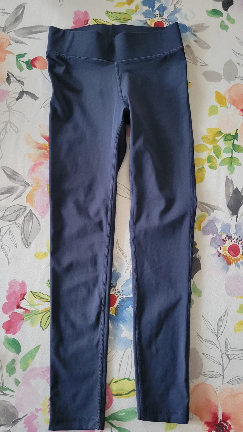 Mountain Warehouse Active Kids Navy Leggings - Size 11-12 Yrs