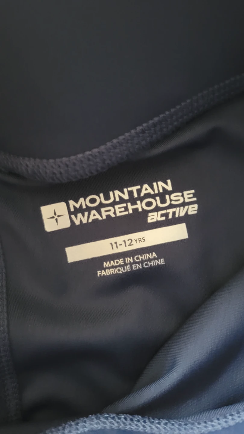 Mountain Warehouse Active Kids Navy Leggings - Size 11-12 Yrs - photo 2