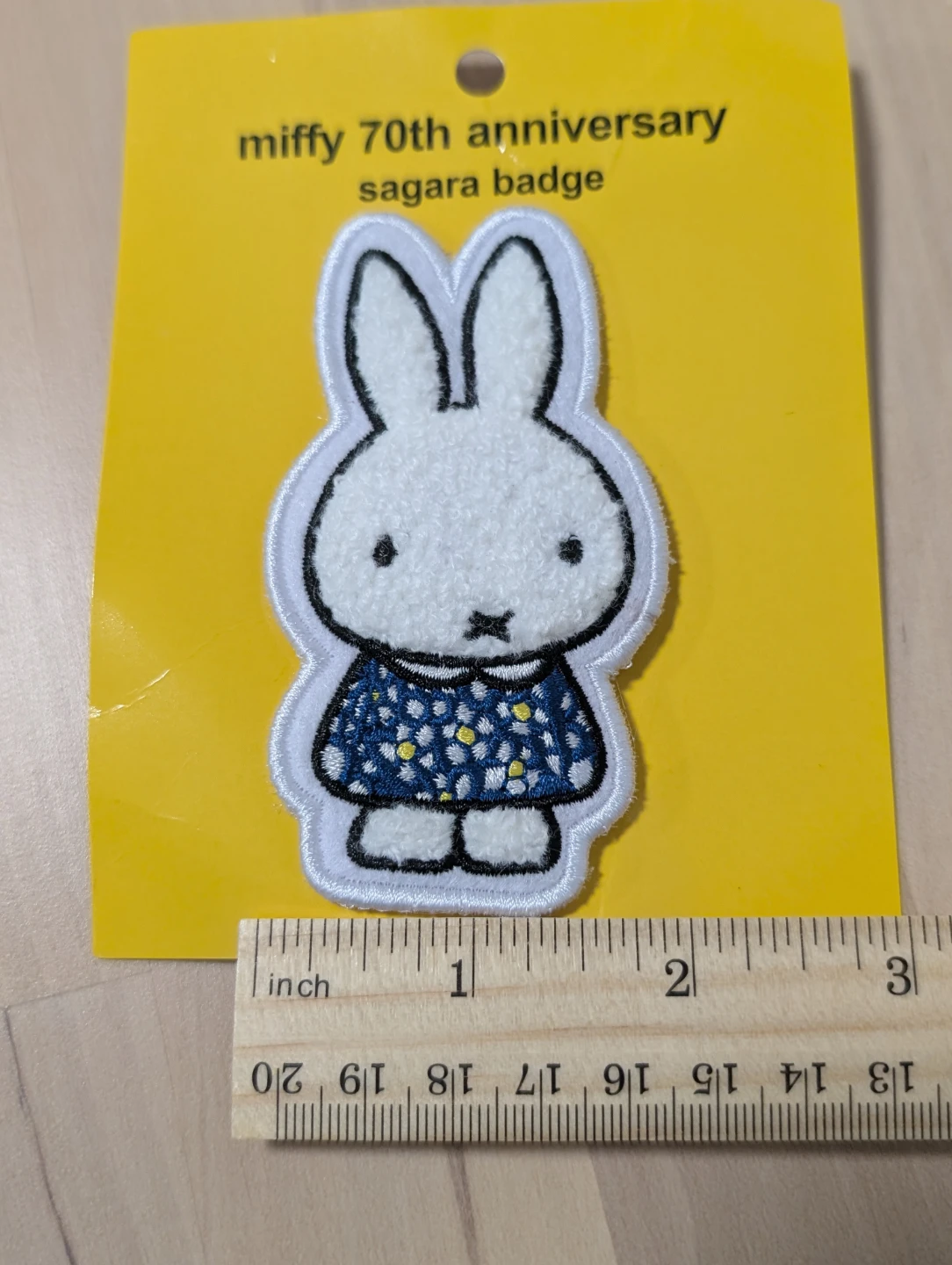 * new * Miffy 70th Anniversary Sagara Badge - photo 4