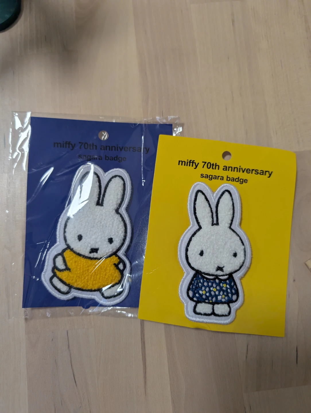 * new * Miffy 70th Anniversary Sagara Badge