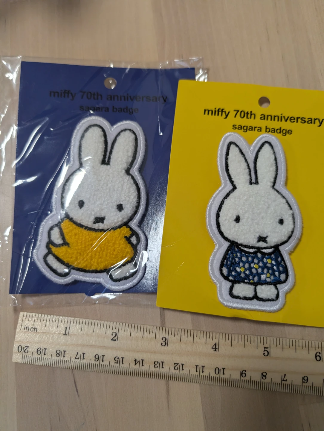 * new * Miffy 70th Anniversary Sagara Badge - photo 2