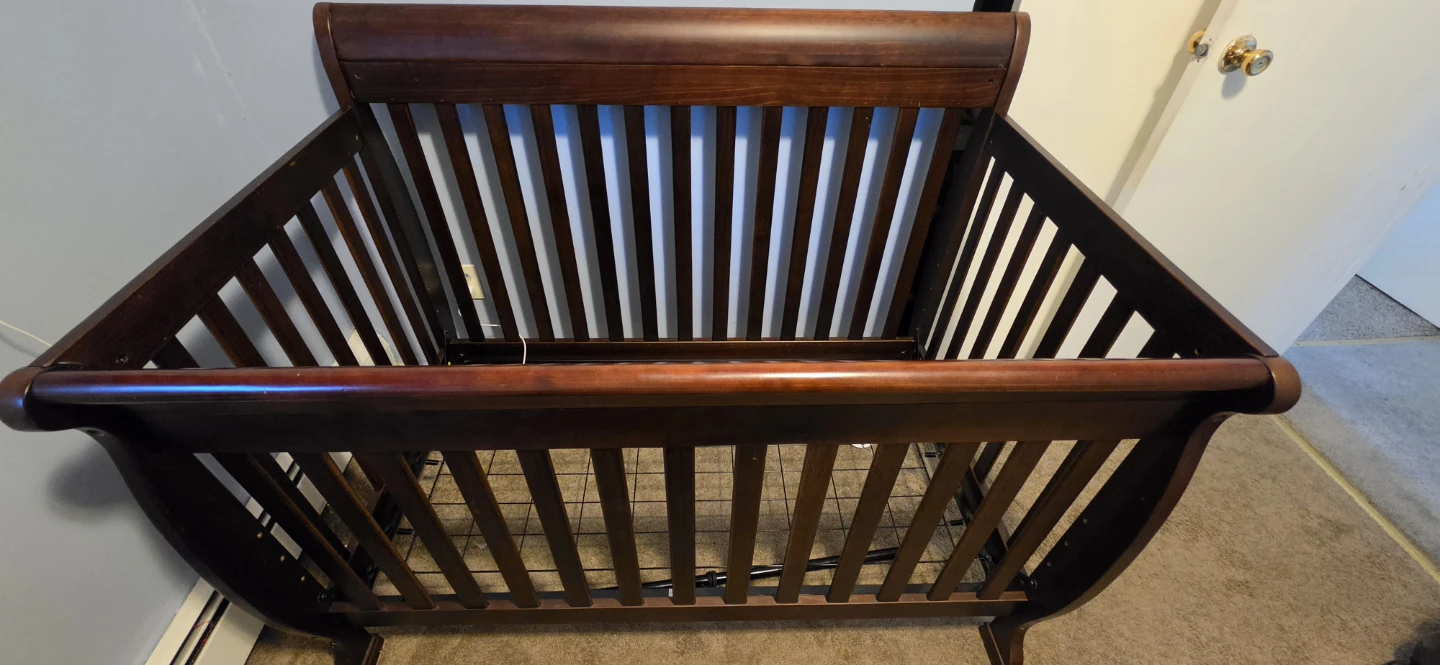Wooden Baby Crib