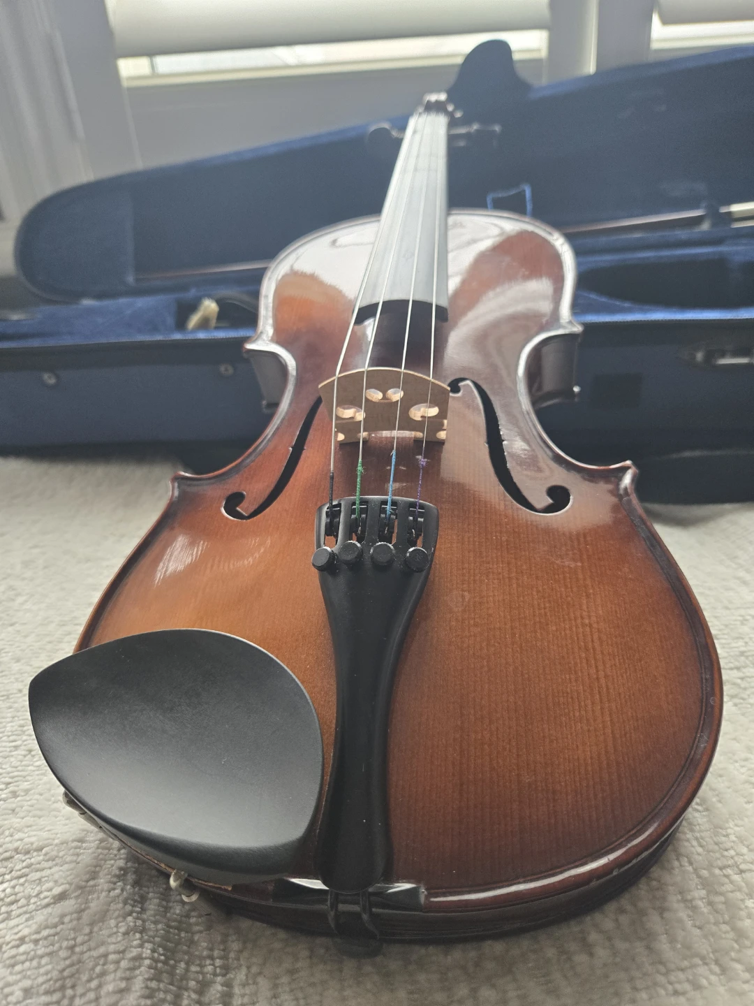 Synwin 3/4 Size Violin with Case, Bow and shoulder rest - photo 4