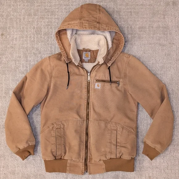 Carhartt Sherpa Lined Canvas Jacket
