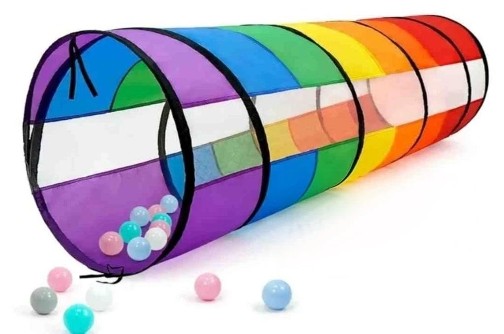 New Rainbow Play Tunnel