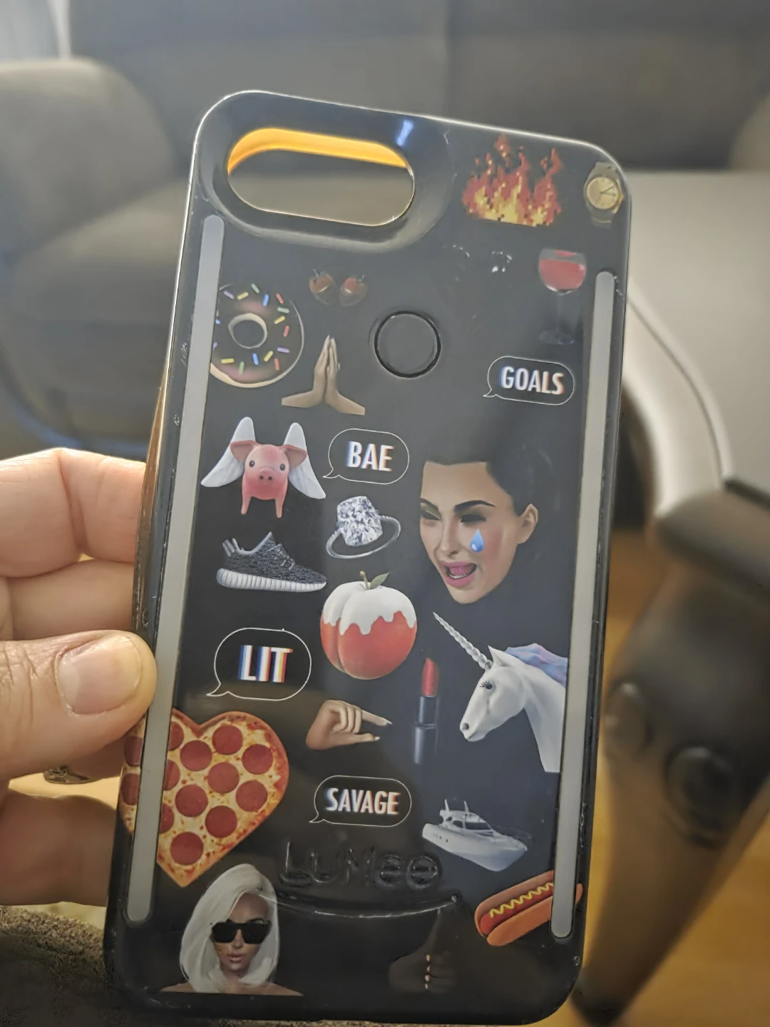 LuMee iPhone Case with Mirror