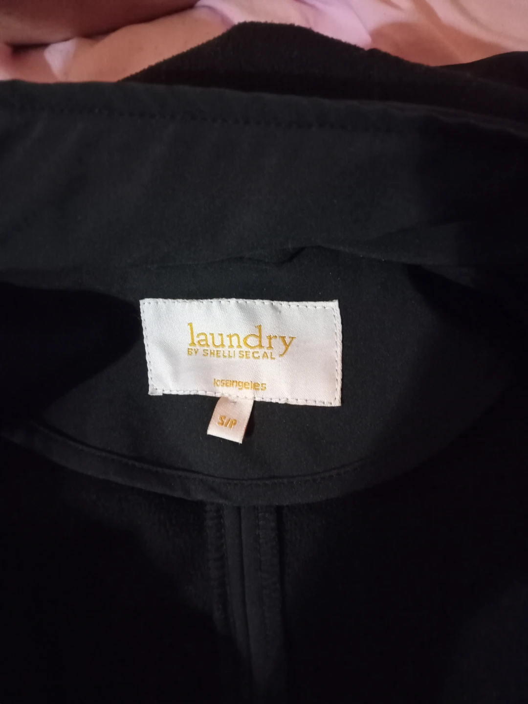Laundry by Shelli Segal Black Jacket