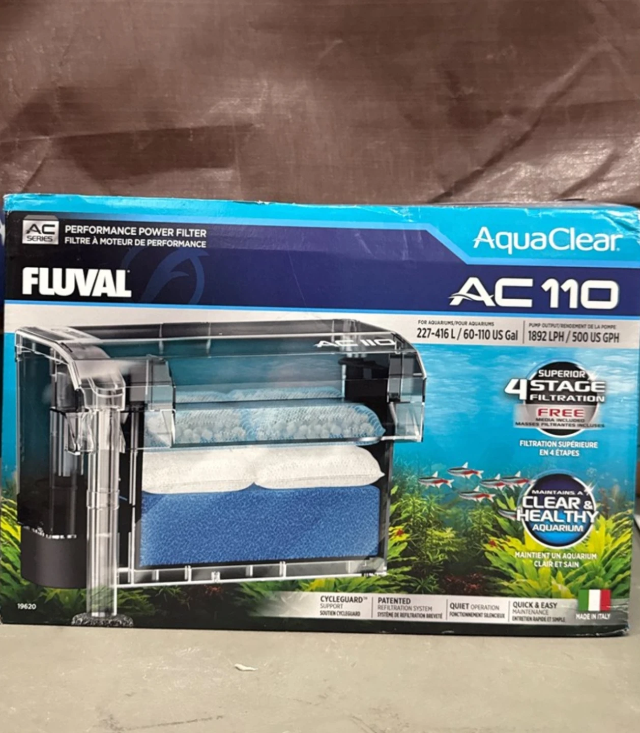 Fluval AquaClear AC 110 Power Filter 🥕