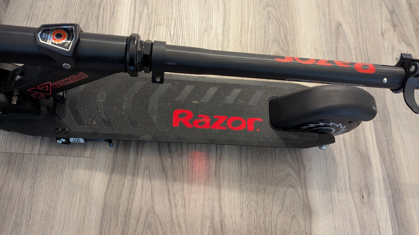Kids Folding Razor Power A Electric Scooter - photo 5