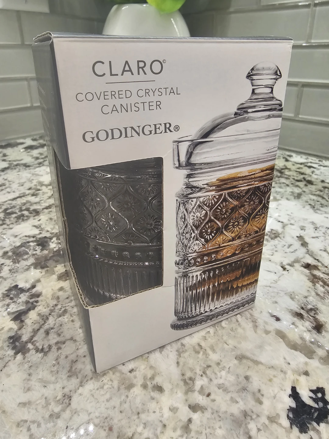 Crystal Storage Canisters *New In Box - photo 3
