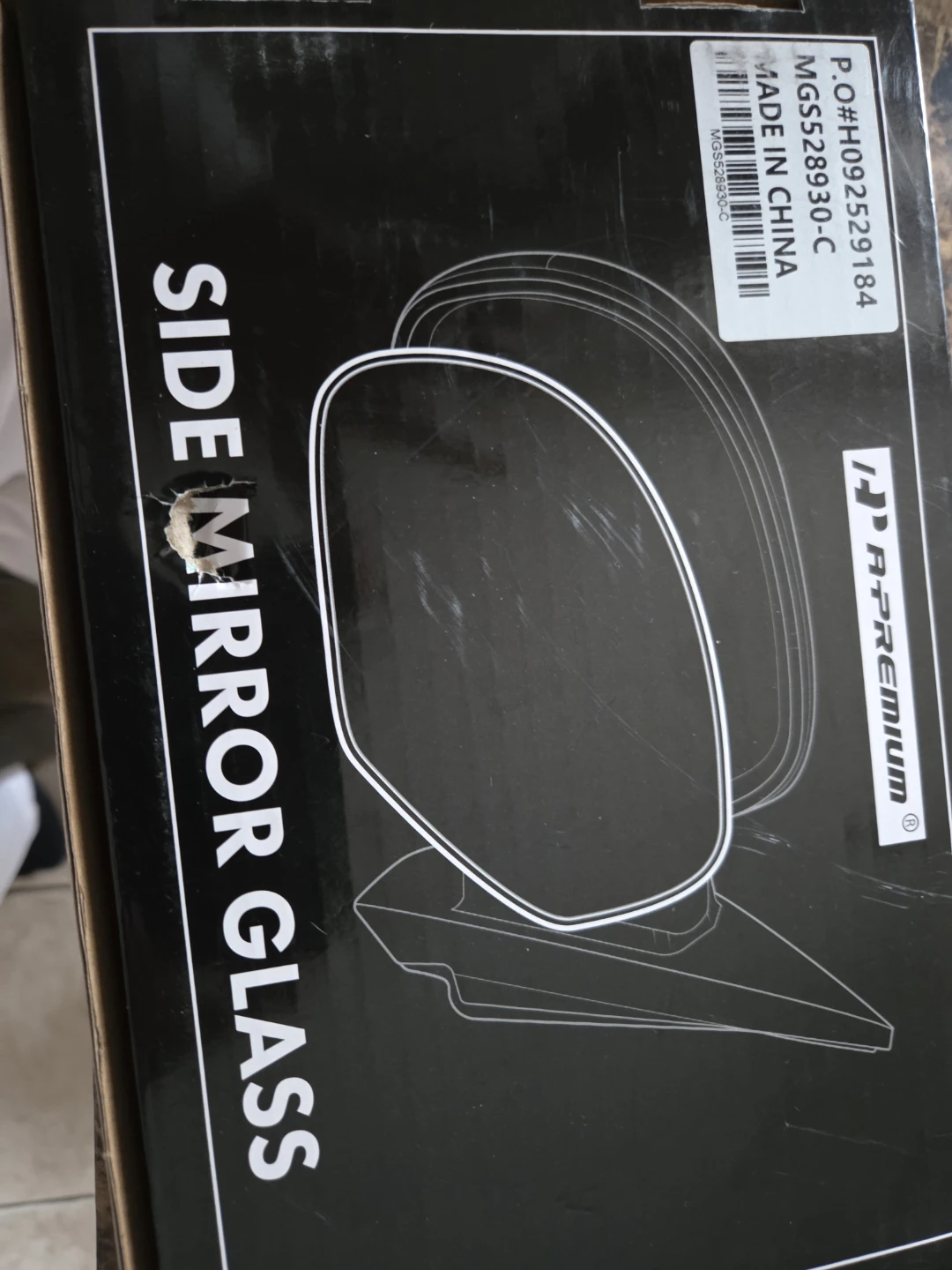 A PREMIUM Passenger Side Mirror GlassToyota Camry 2007 -2011 - photo 3