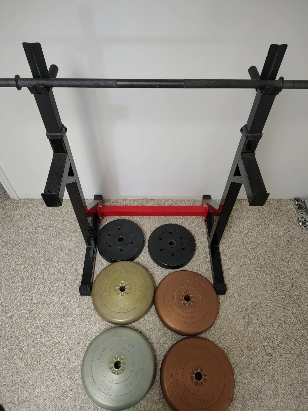 Adjustable Squat Rack (weights not included, were sold) - photo 3