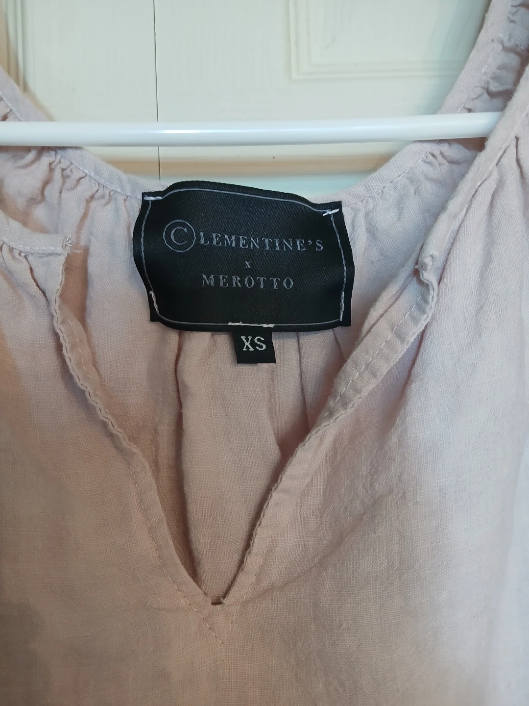 CLEMENTINE'S X MEROTTO light linen long sleeve blouse - photo 2