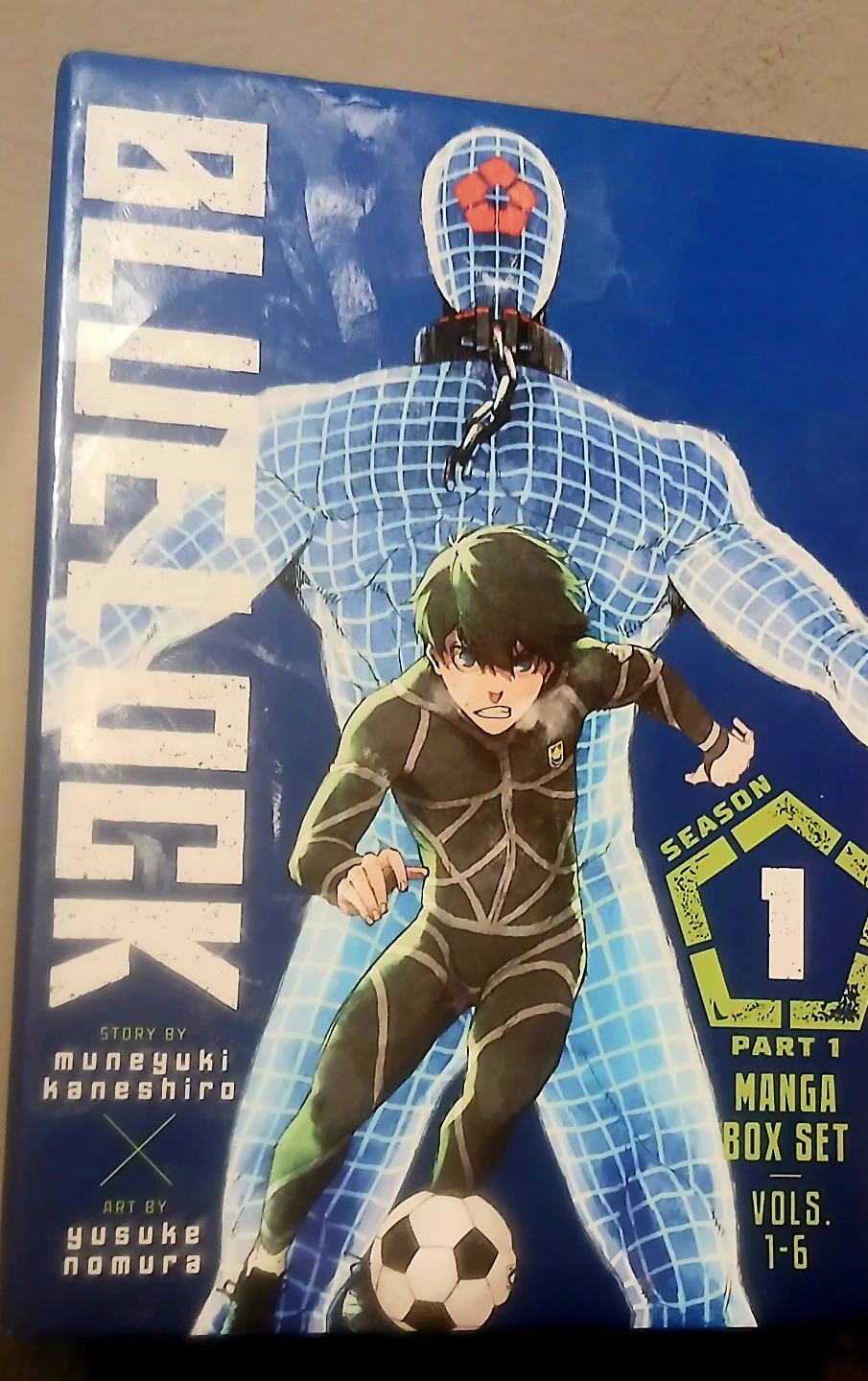 Blue Lock Season 1 Part 1 Manga Box Set - Volumes 1-6