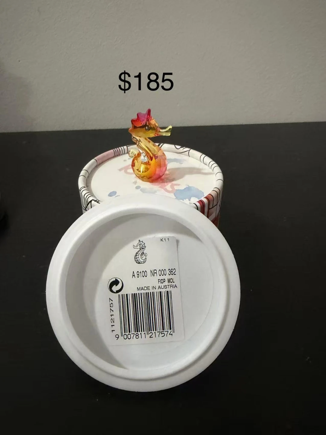 Swarovski Crystal Figurines (Seahorse, Bird, Owls) - photo 2