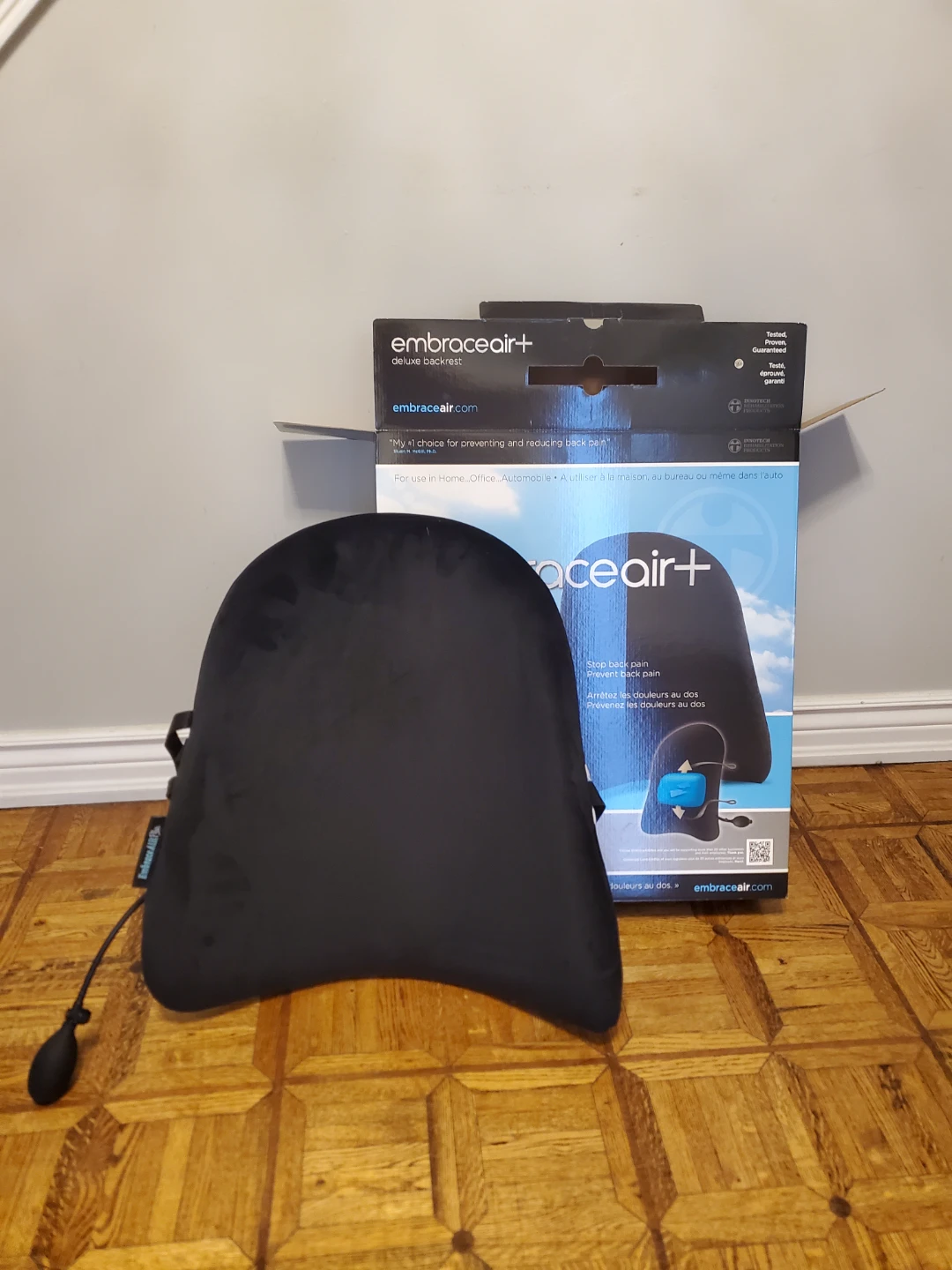 EmbraceAir+ Deluxe Backrest Lumbar Support Pillow - photo 3