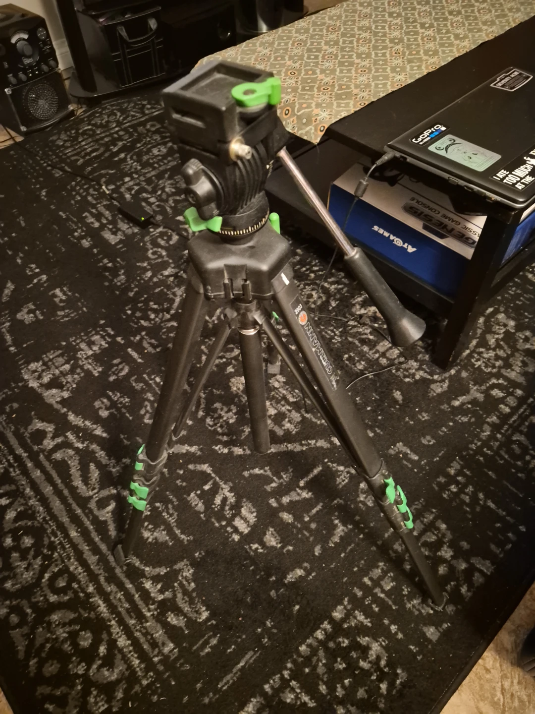 Manfrotto Tripod with Fluid Head 🥕 - photo 2