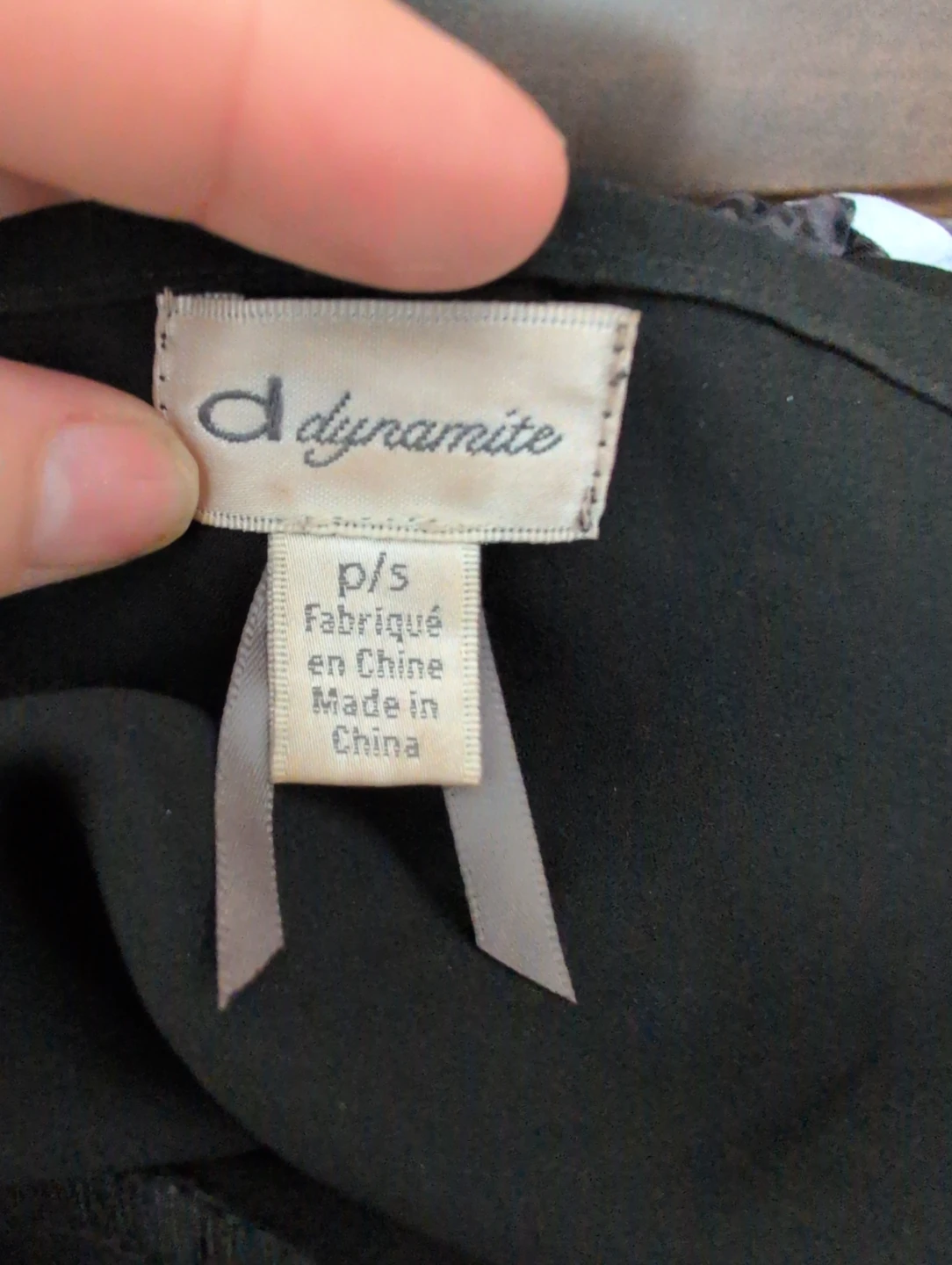 Dynamite Black Cami Top - photo 5