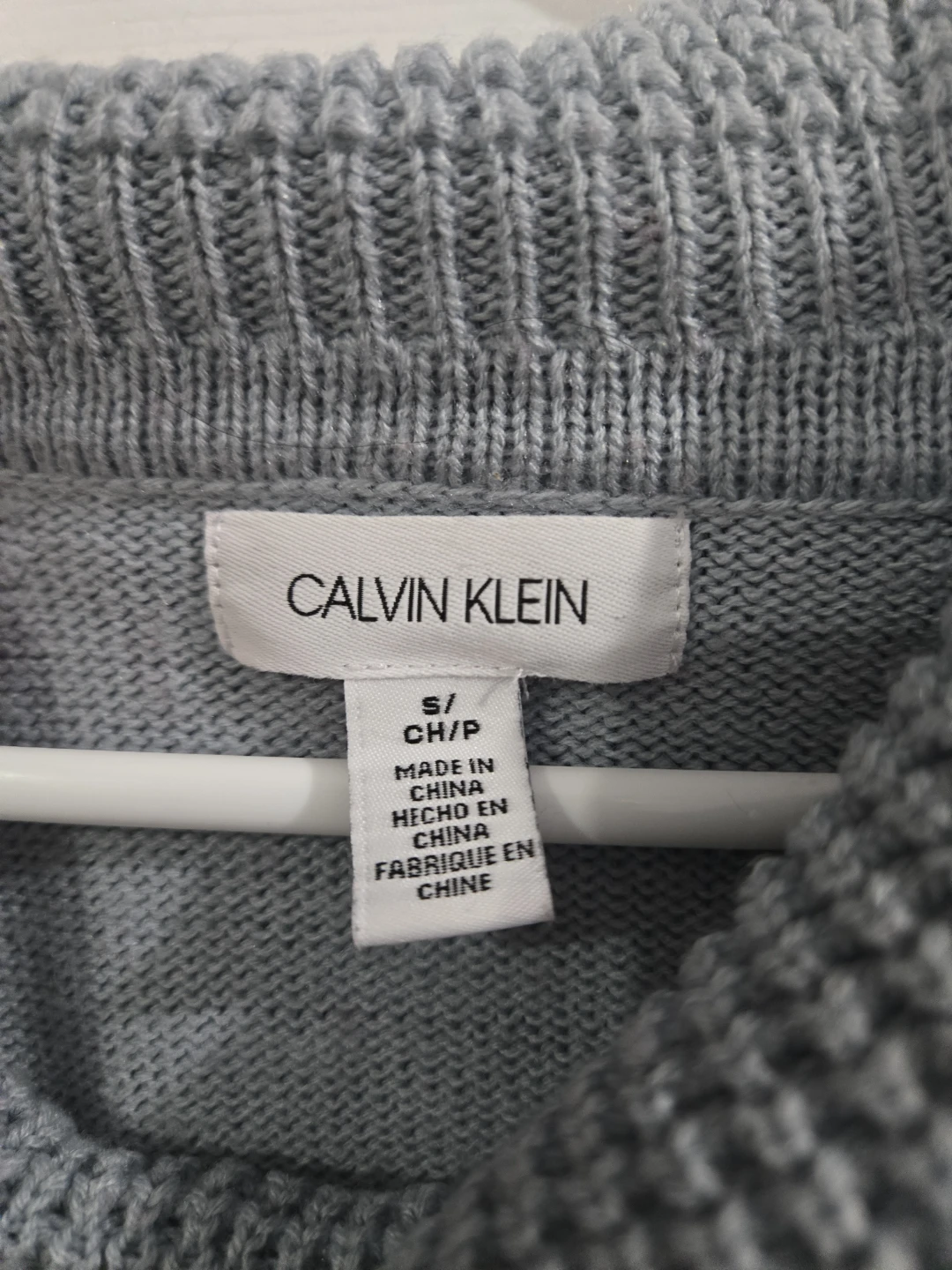 Calvin Klein Sweater - Light Blue - S/CH/P