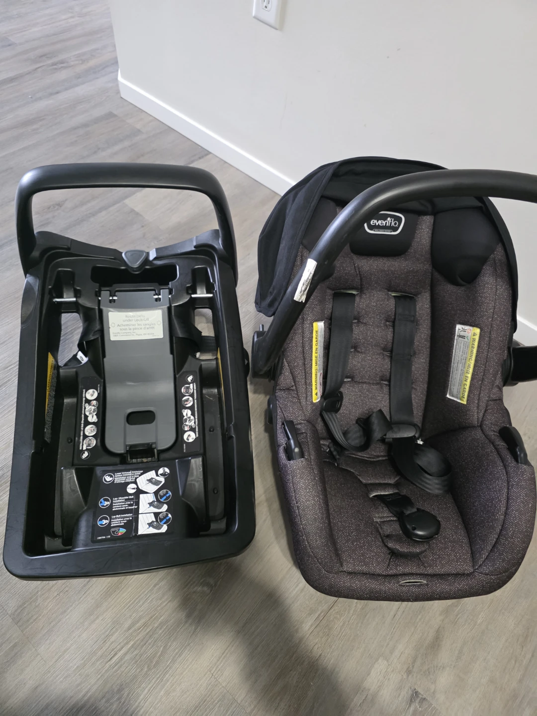 Evenflo LITEMAX Infant Car Seat with Base - photo 2