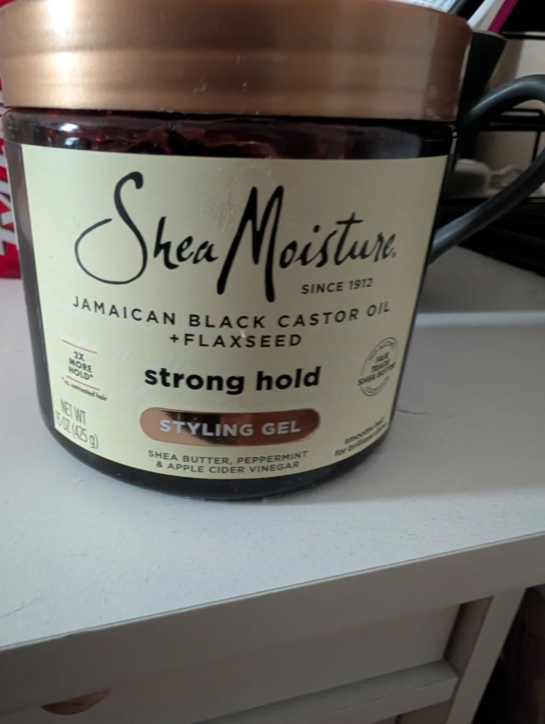 Shea Moisture Strong Hold Styling Gel