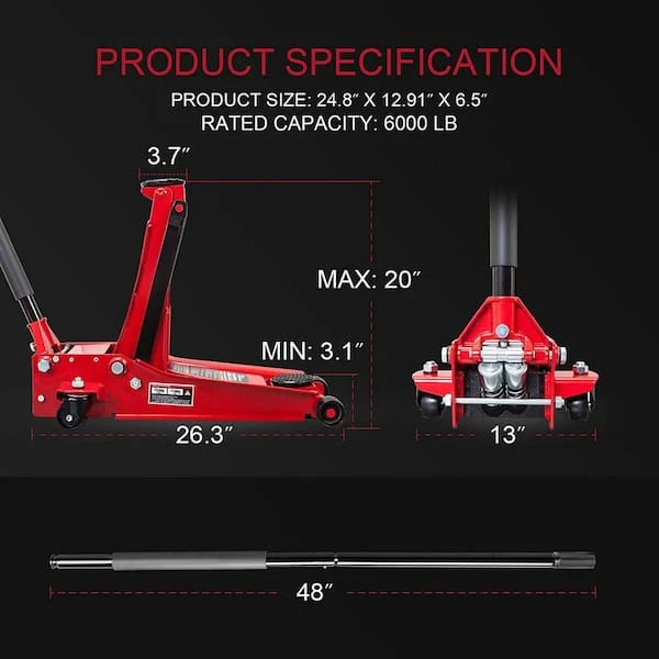 Big RED 3 Ton Jack - photo 3