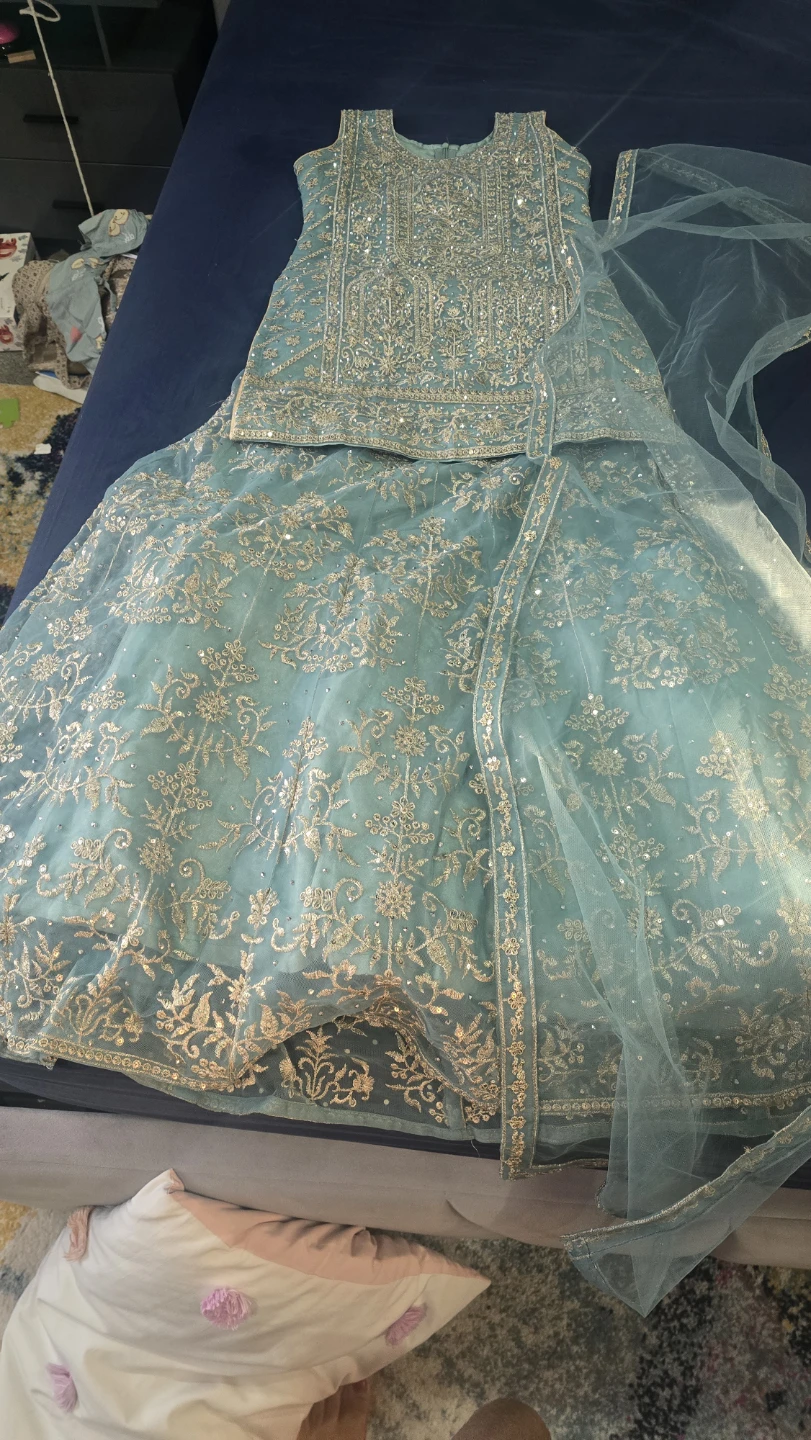 Size 32,kids lehnga on sale - photo 2