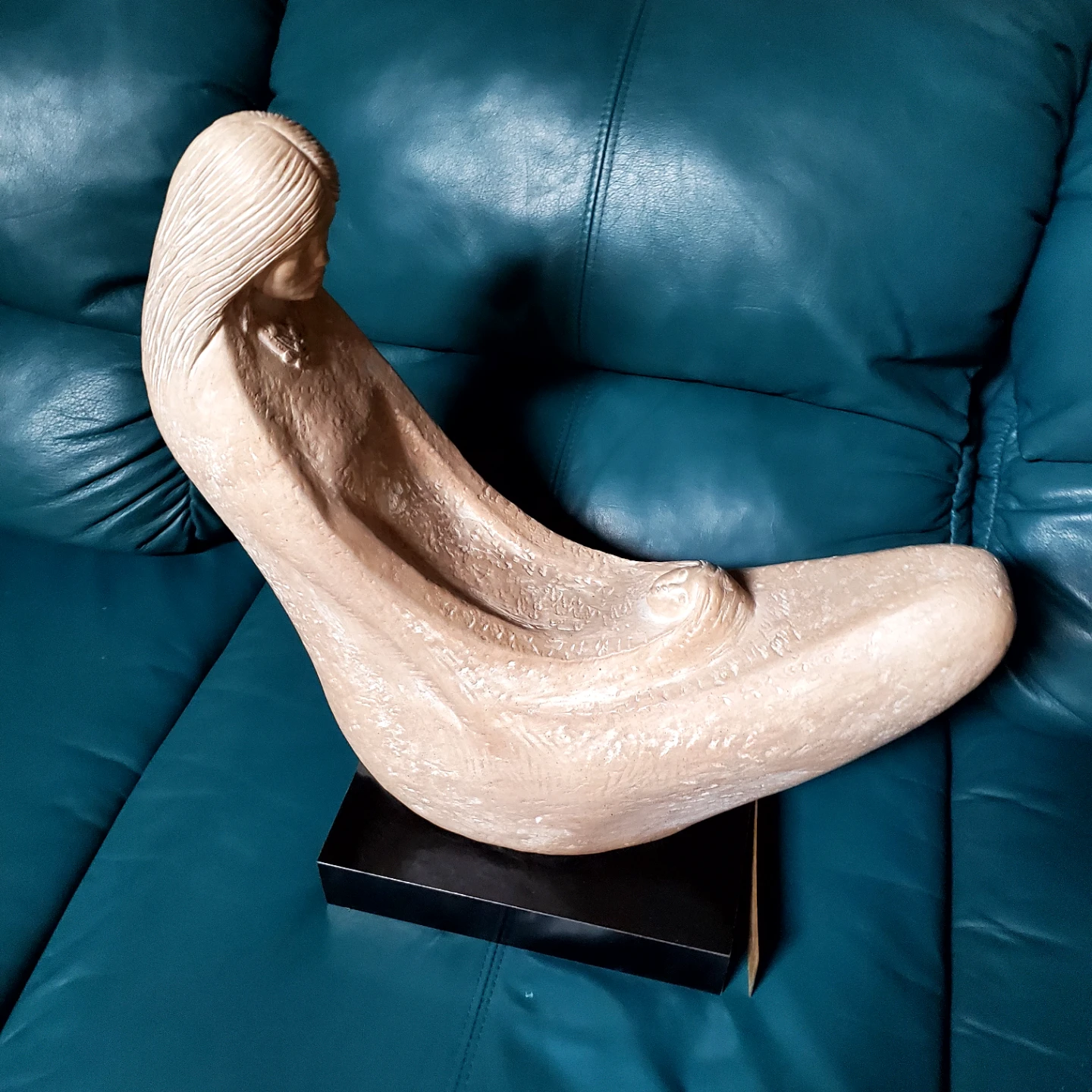 Abstract Sculpture with Figure - photo 2