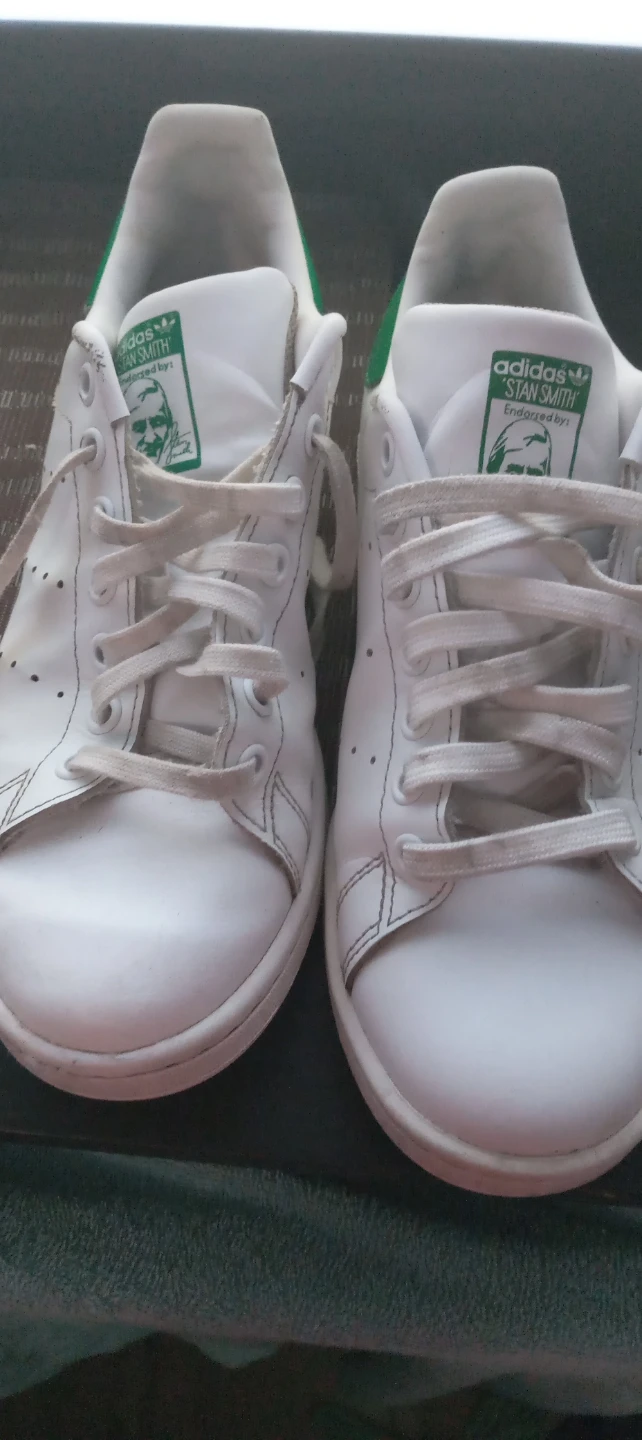 Adidas Stan Smith Sneakers White/Green US Women's 7 - photo 2