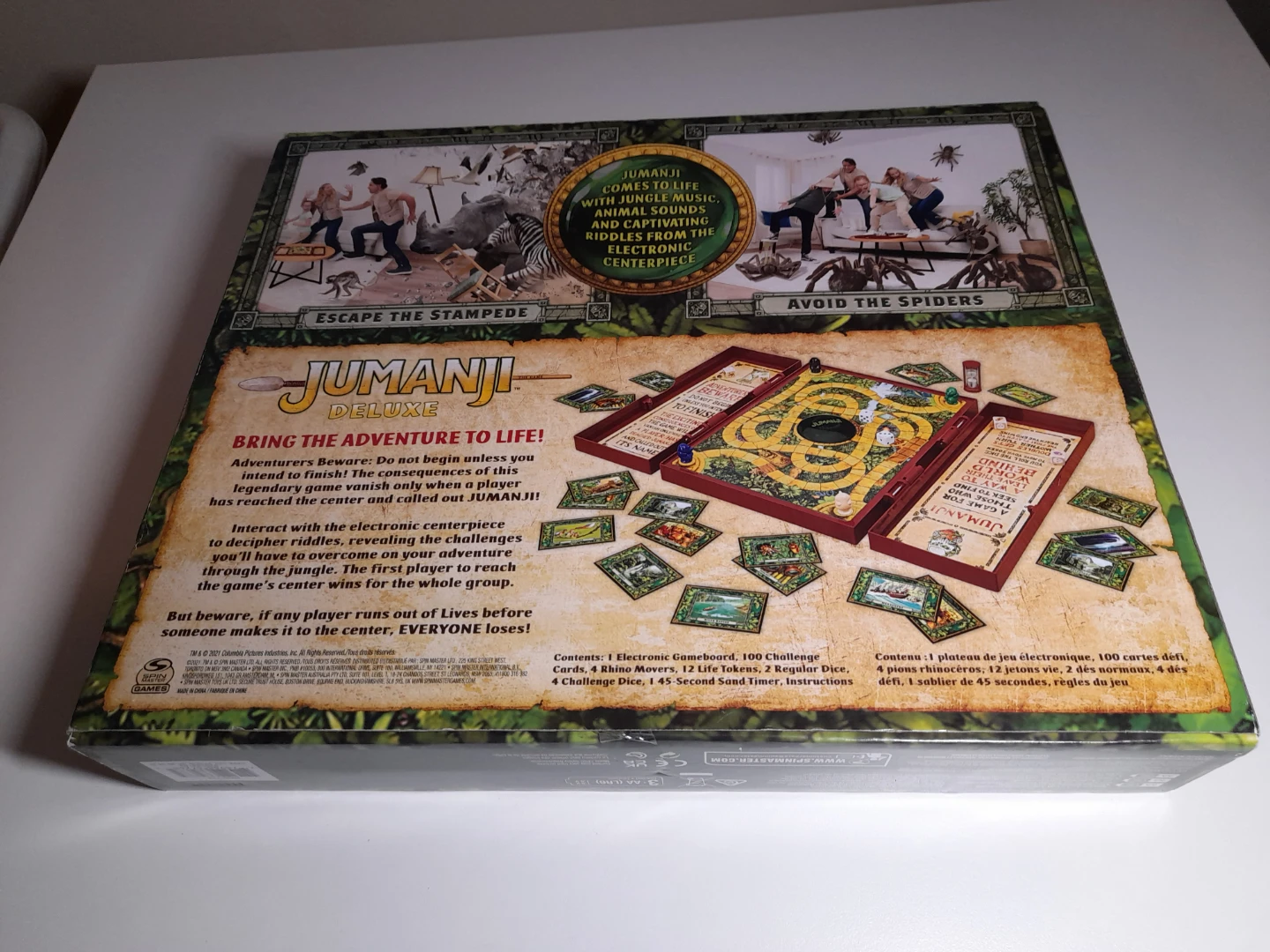 Jumanji Deluxe Electronic BoardGame - photo 2