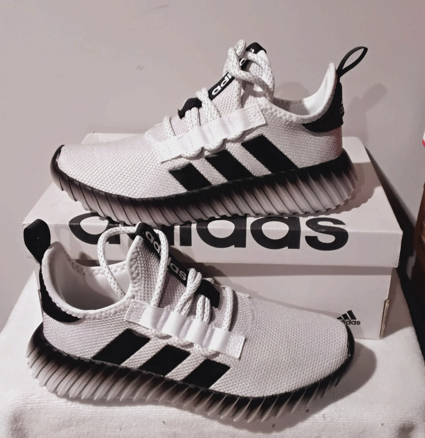 Adidas Running Shoes White/Black - photo 2