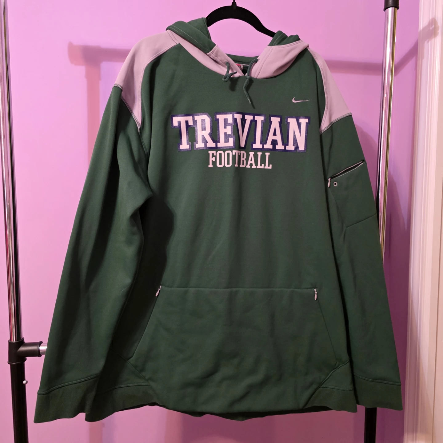 Nike Therma Football Hoodie XXL Green
