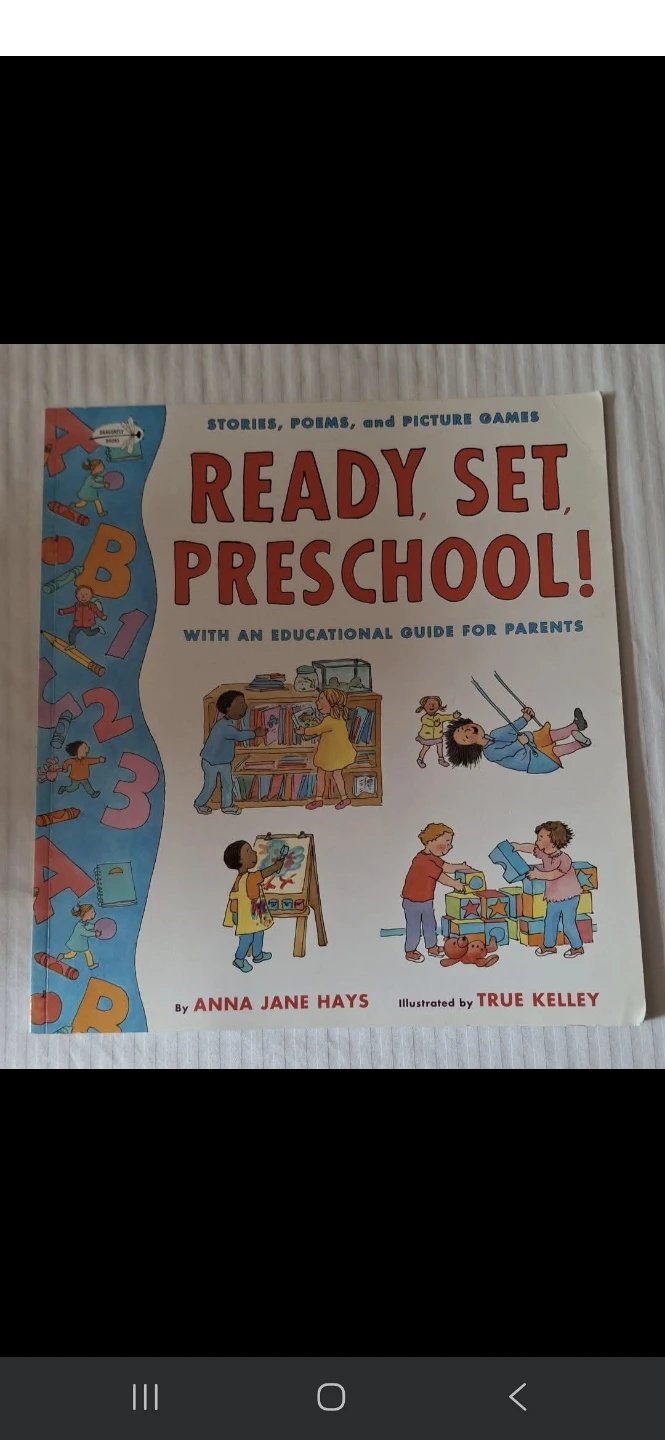 Ready, Set, Preschool! Book