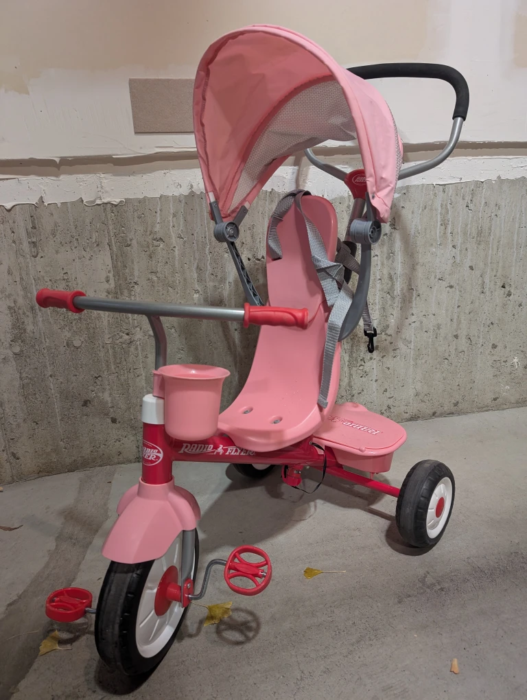Radio Flyer Pink Stroll 'N Trike